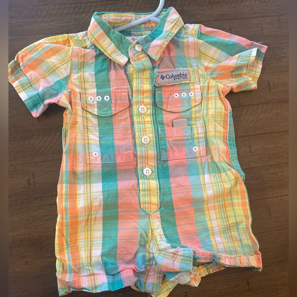 Columbia pfg shorts one piece outfit